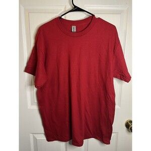 Gildan Men's Heavy Cotton T-Shirt, Style G500 Cardinal  Red Size Large NWOT